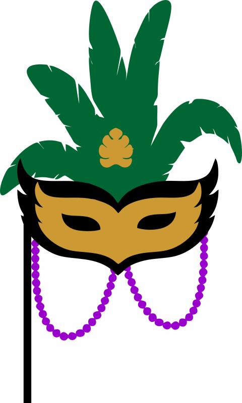 KIT - Mardi Gras Mask