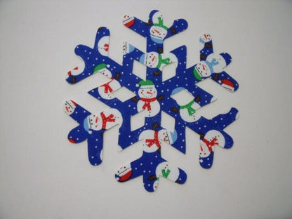 Snowflake Design #1 Laser Cut Appliques