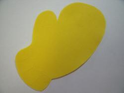 Mitten Laser Cut Appliques