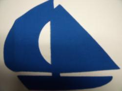 Sailboat Die Cut Appliques