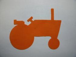 Tractor Laser Cut Appliques