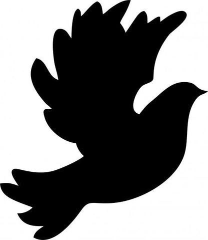 Dove Laser Cut Appliques