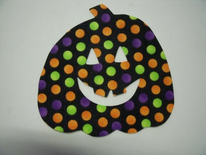 Jack O' Lantern Laser Cut Appliques