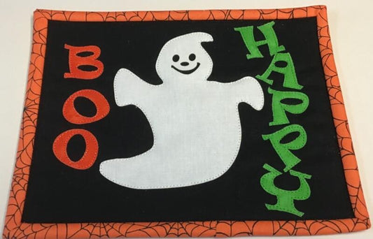 Kit - Mug Rug - Boo Happy