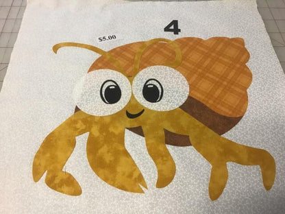 Kit - Crab Laser Cut Appliques