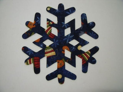 Snowflake Design #1 Laser Cut Appliques
