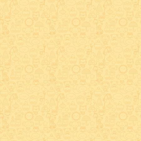 Special Delivery Tone on Tone Yellow