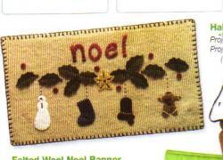 Christmas NOEL Letters Laser Cut Appliques