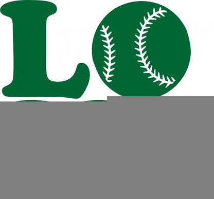 KIT - LOVE - Baseball Laser Cut Silhouettes