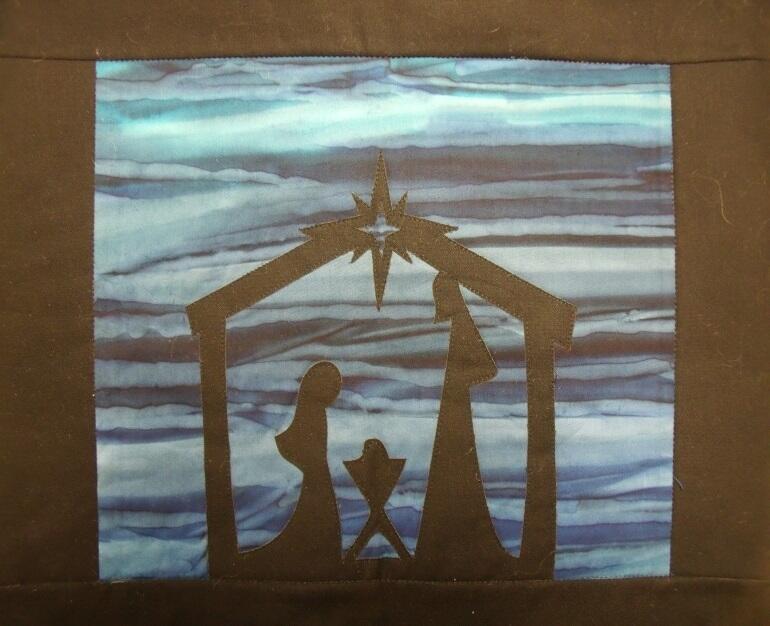 Nativity Scene Silhouette Laser Cut
