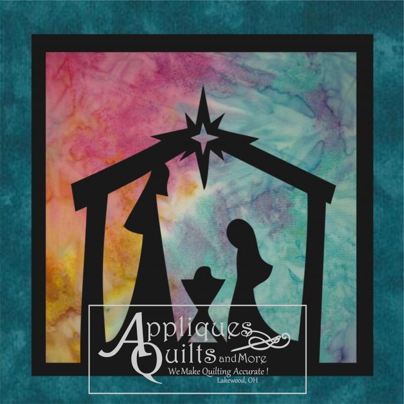Nativity Scene Mini Quilt (Price: Kit)