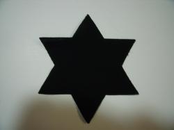 Star of David Die Cut Appliques