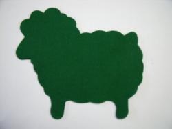 Lamb Laser Cut Appliques