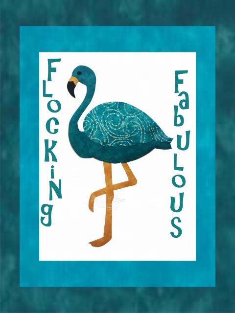 Flamingo Series - Sayings Teal