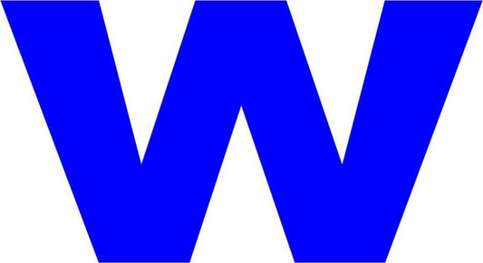 Letter - "w" Lowercase Laser Cut Appliques