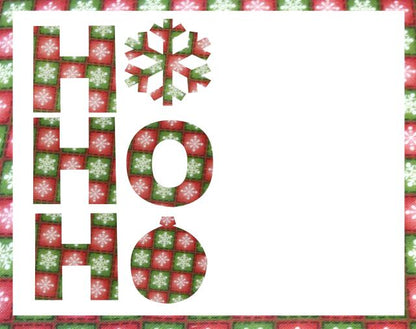 Kit - HO HO HO Mug Rug
