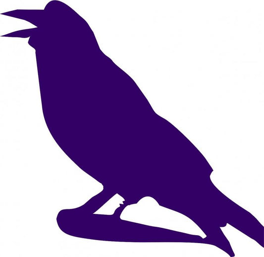 Crow/Raven Laser Cut Appliques