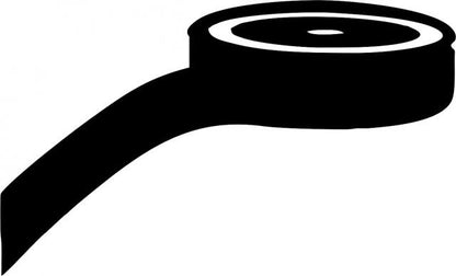 Tape Measure Laser Cut Silhouette