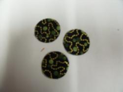 Christmas Holly Berries  Set of 3 Die Cut Appliques