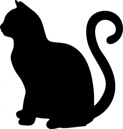 Cat #2 Laser Cut Silhouette
