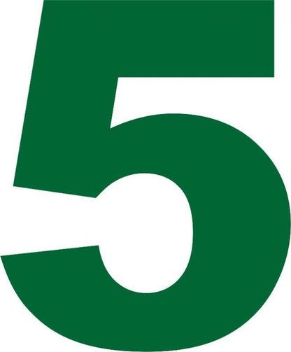 Number - "5" Laser Cut Appliques