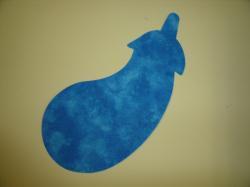 Eggplant/Squash Laser Cut Appliques