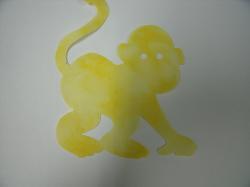Monkey Laser Cut Appliques