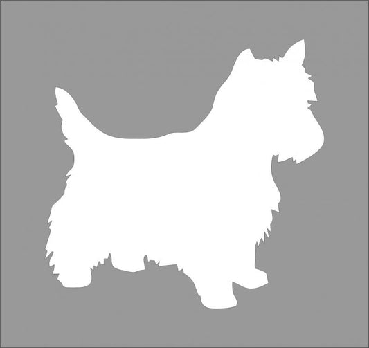Dog - Westie Laser Silhouettes
