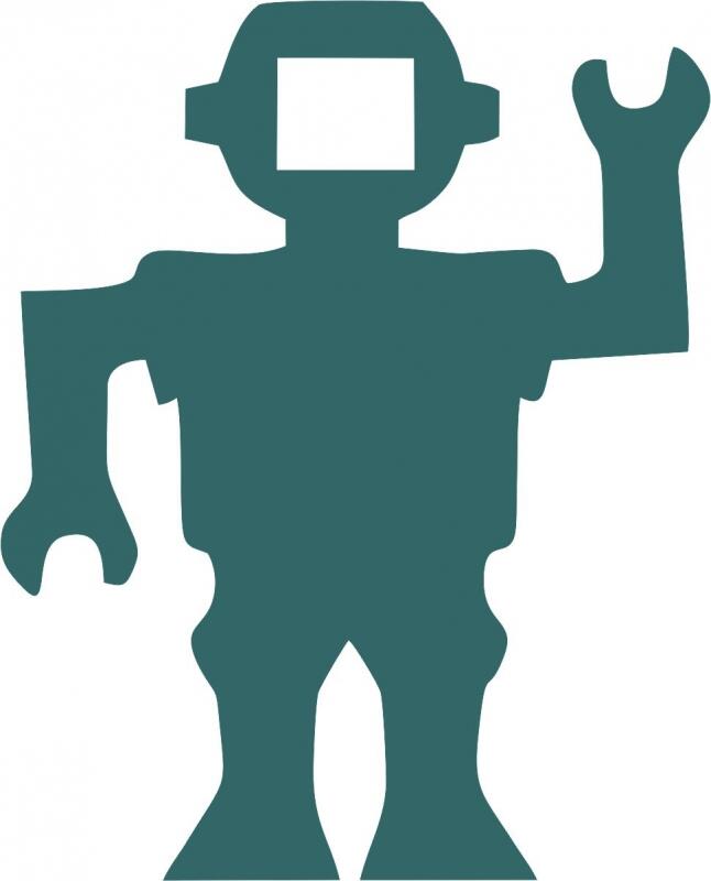 Robot Laser Cut Appliques