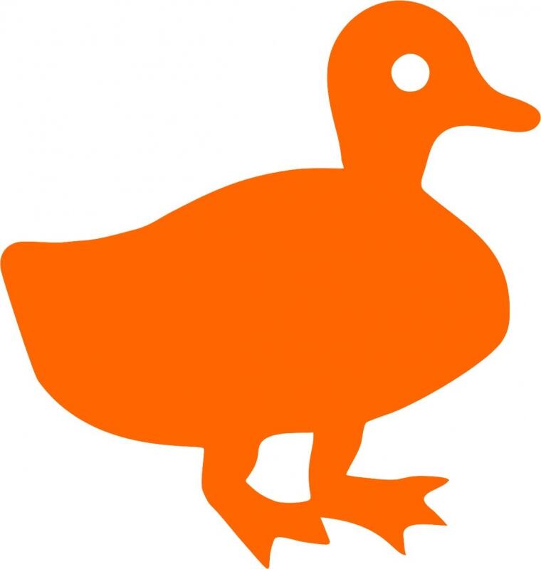 Duck Laser Cut Appliques