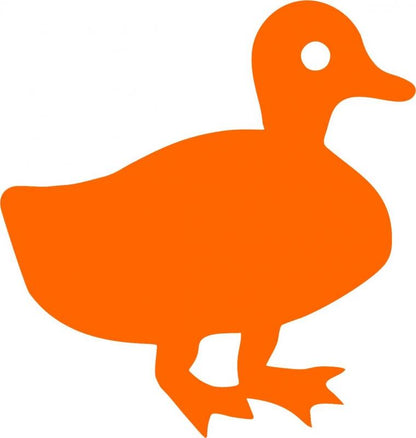 Duck Laser Cut Appliques