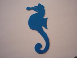 Seahorse Laser Cut Appliques