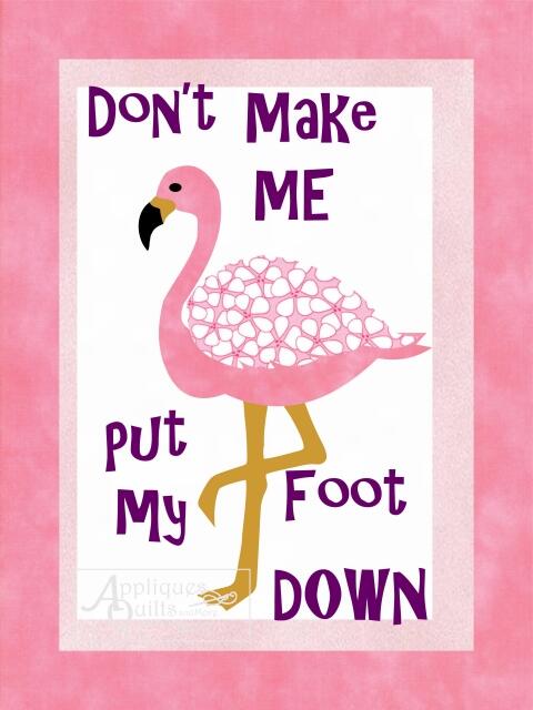 Flamingo Series - Sayings Pink