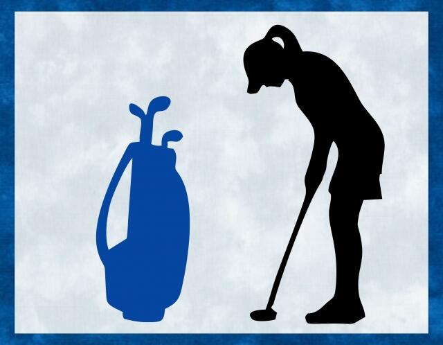 Kit - Mug Rug -  Golfer - Female
