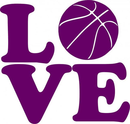 KIT - LOVE - Basketball Laser Cut Silhouettes