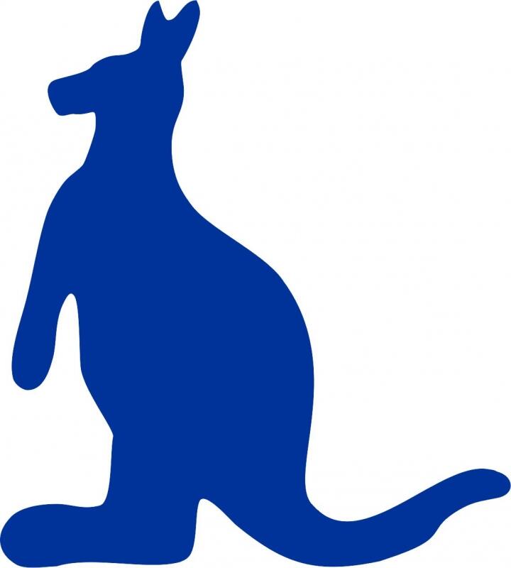 Kangaroo Laser Cut Appliques