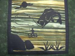 Fish - Trout Silhouette Laser Cut Appliques