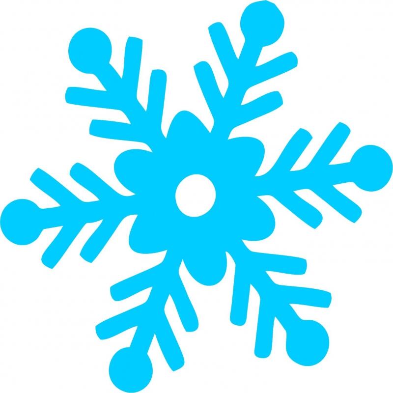 Snowflake Design #4 Laser Cut Appliques