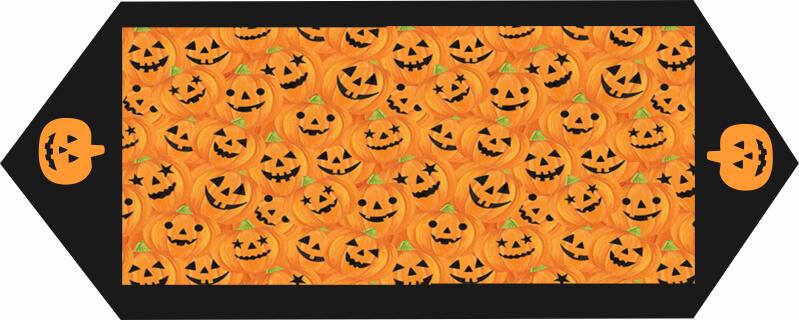 10 Minute Table Runner - Jack o' Lantern