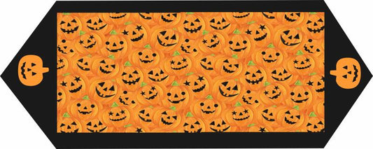 10 Minute Table Runner - Jack o' Lantern