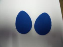 Easter Egg Laser Cut Appliques