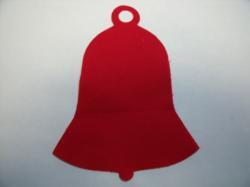 Christmas Bell  Laser Cut Appliques
