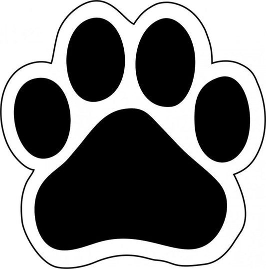 Dog Paws Laser Cut Appliques