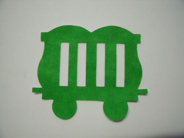 Christmas Train Zoo Car Laser Cut Appliques