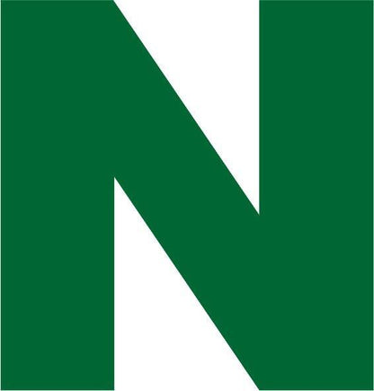 Letter - “N” Capital Laser Cut Appliques