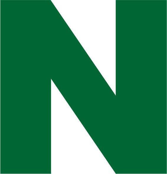 Letter - “N” Capital Laser Cut Appliques