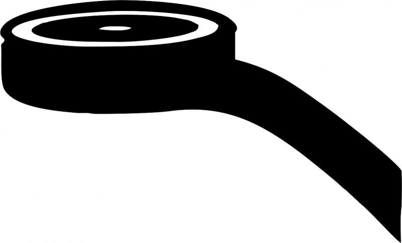 Tape Measure Laser Cut Silhouette