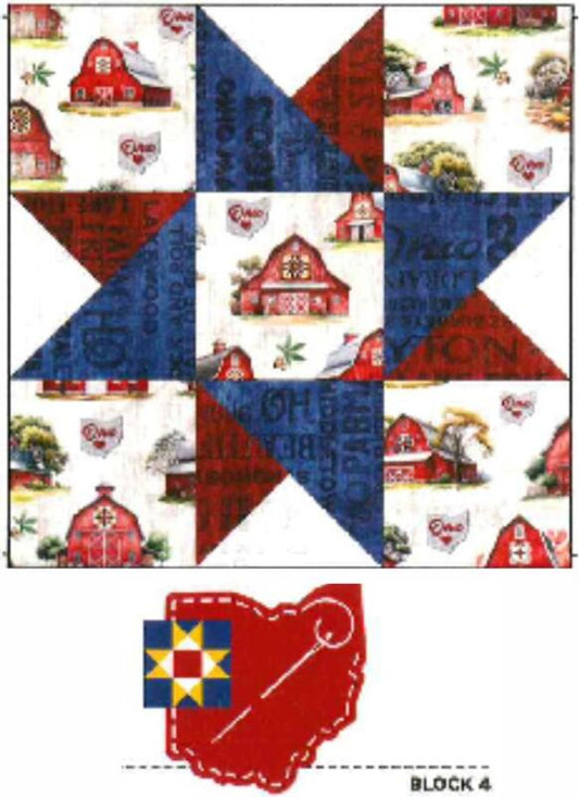 AOSH Star Block #4 Card
