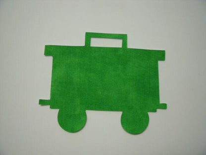 Christmas Train Caboose Laser Cut Appliques