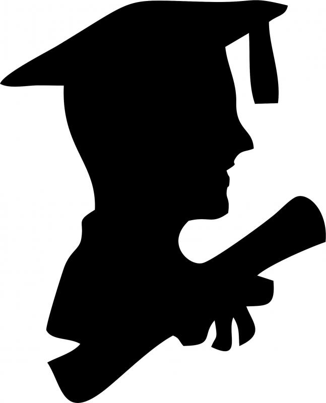 Graduation Boy Laser Cut Siilhouettes